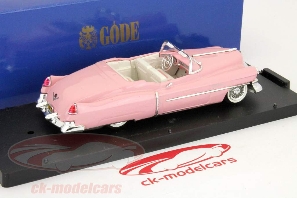Cadillac Eldorado Bj. 1953 розовый Gode издание 1:43