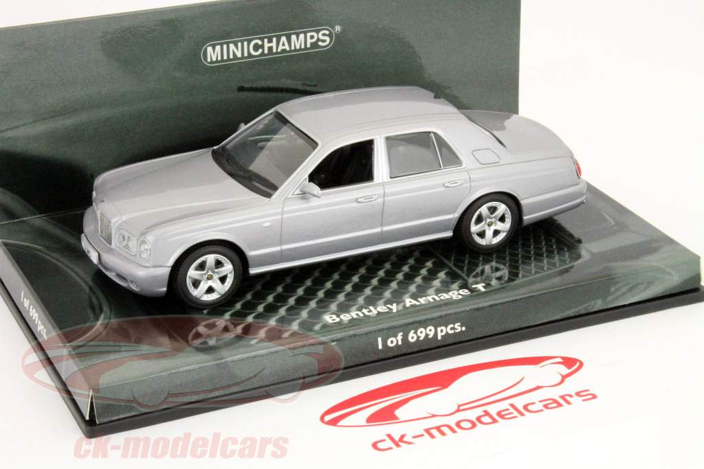 ミニカー 1/43 MINICHAMPS Bentley Arnage T Minichamps 1/43 BENTLEY ARNAGE T 2003 Grey Metallic