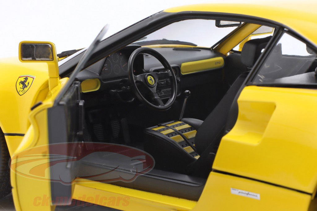 Ferrari 288 GTO 建造年份 1984 黄色的 1:12 KK-Scale