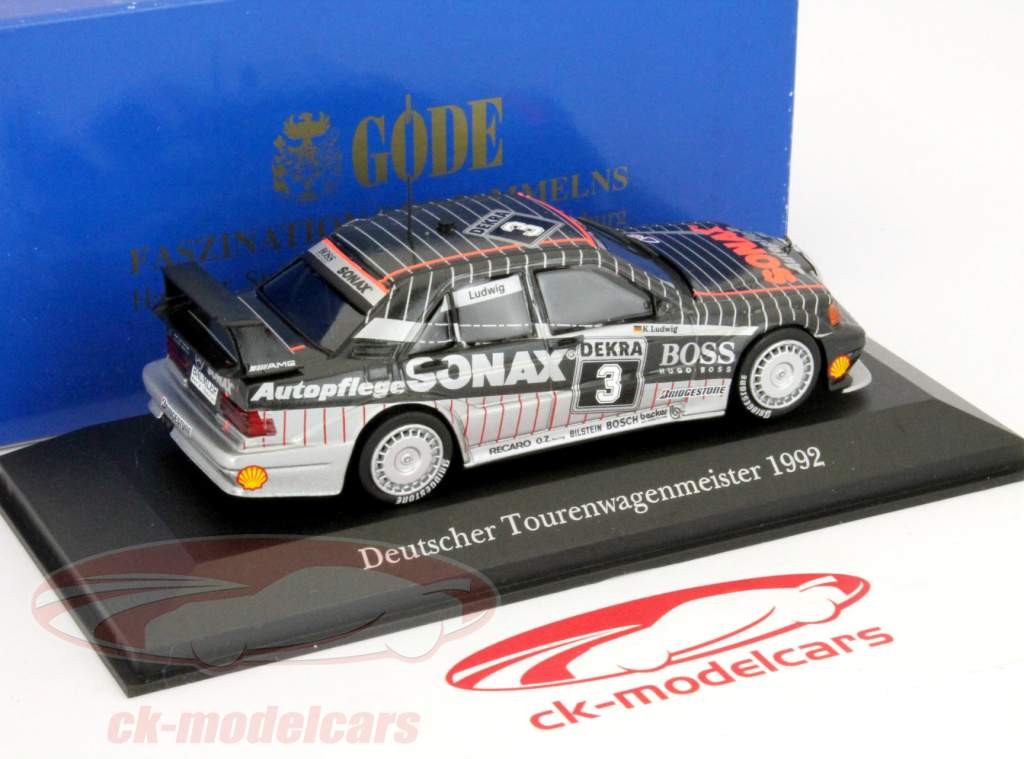 Minichamps 1:43 K.ルートヴィヒメルセデス190E 2.5から16 EVO2