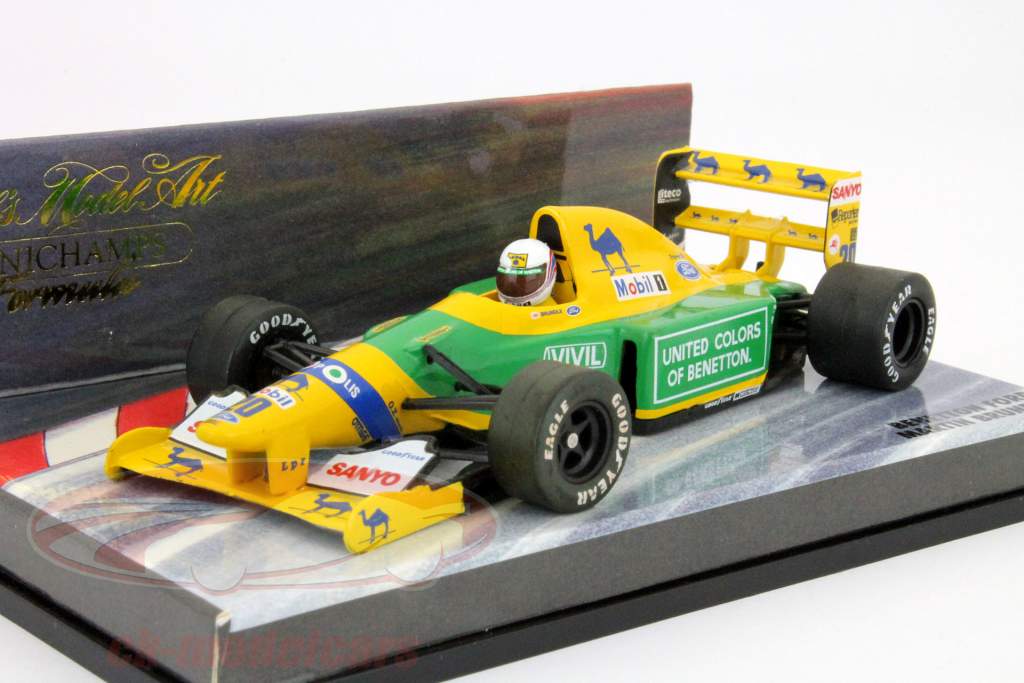 Benetton Форд B191B Мартин Брандл Формулы 1 1992 Goede Издание 1:43 Minichamps