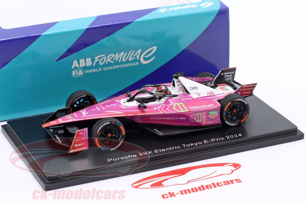 Pascal Wehrlein Porsche 99X E #94 5th Tokyo E-Prix Чемпион мира 2024 1:43 Spark