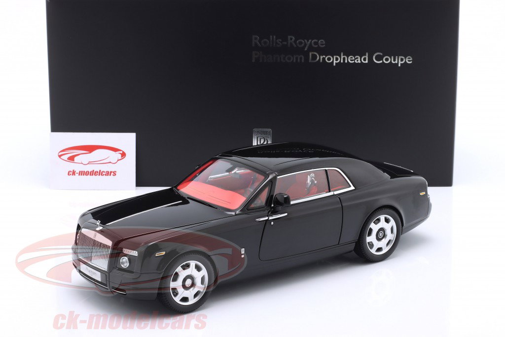 Rolls Royce Phantom Coupe 2ドア 建設年 2008 ダイヤモンド 黒 1:18 Kyosho
