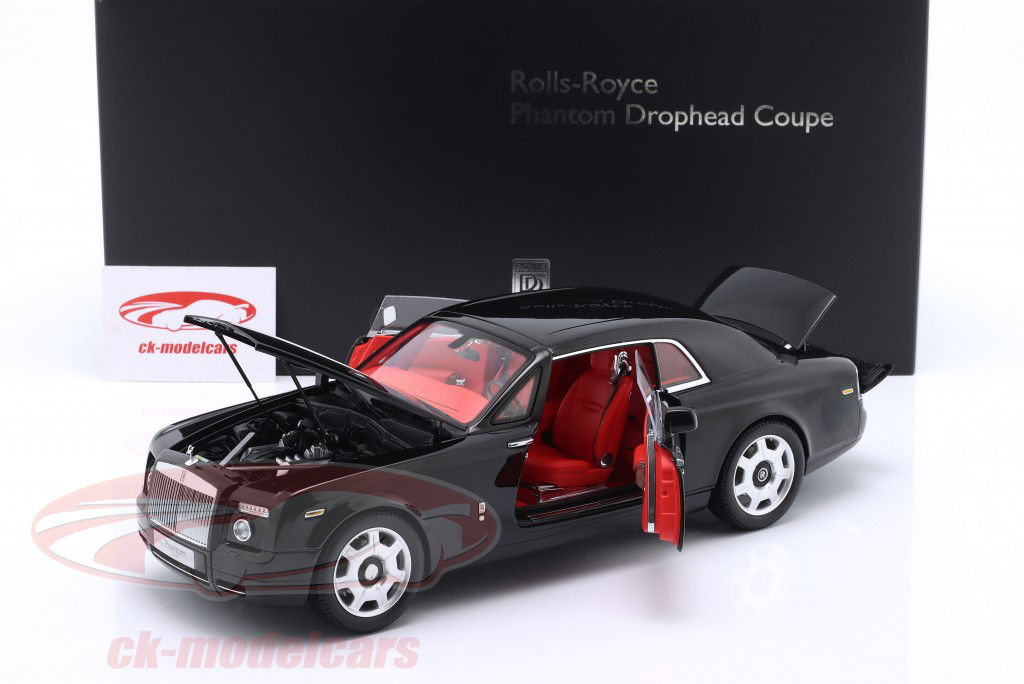 Rolls Royce Phantom Coupe 2ドア 建設年 2008 ダイヤモンド 黒 1:18 Kyosho