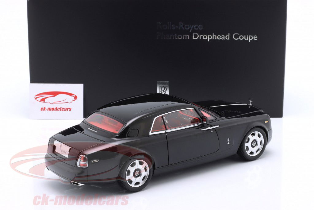 Rolls Royce Phantom Coupe 2ドア 建設年 2008 ダイヤモンド 黒 1:18 Kyosho