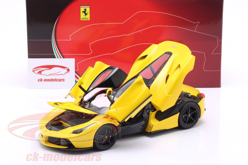 BBR Models 1:18 Ferrari LaFerrari yellow BBR182200 model car