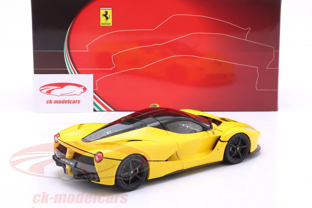 Ferrari LaFerrari geel 1:18 BBR