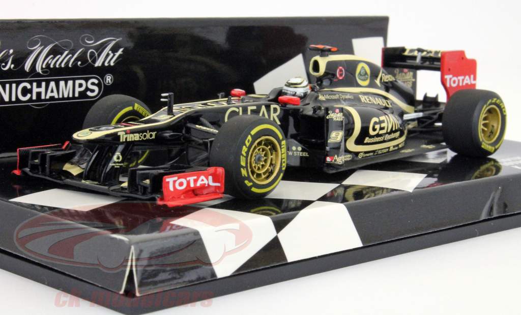 K.ライコネンロータス·ルノーF1チームフォーミュラ1 2012 E20午前1時43ミニチャンプス