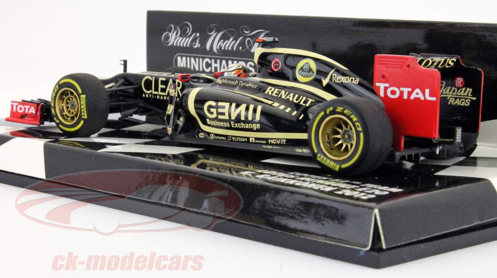 K.ライコネンロータス·ルノーF1チームフォーミュラ1 2012 E20午前1時43ミニチャンプス