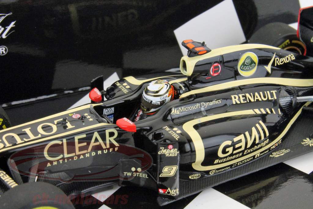 K.ライコネンロータス·ルノーF1チームフォーミュラ1 2012 E20午前1時43ミニチャンプス