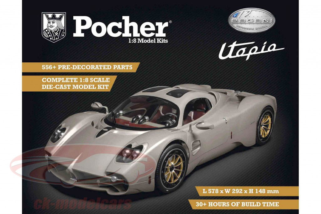 Pagani Utopia Kit Renaissance gray 1:8 Pocher