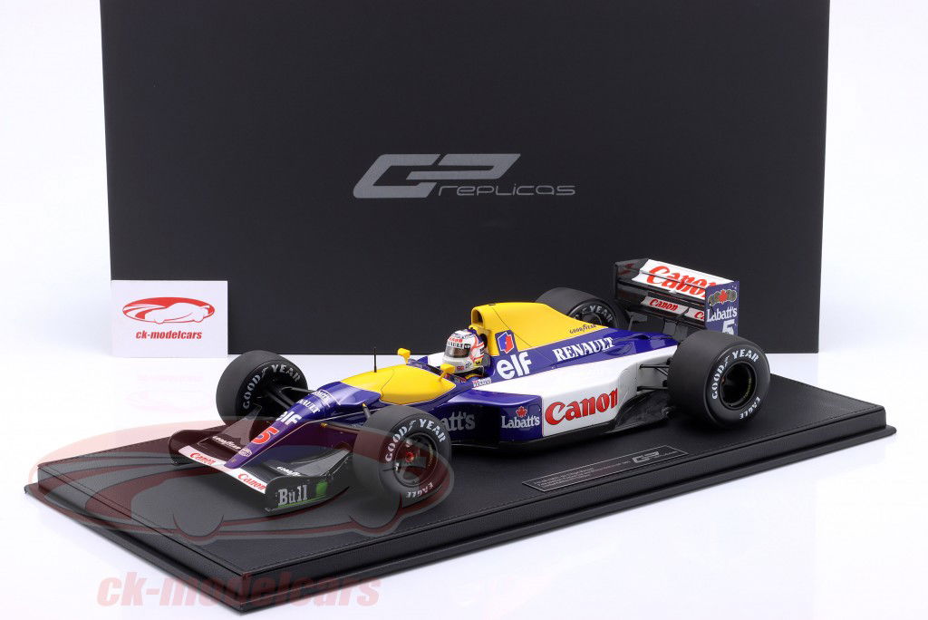 GP Replicas 1:12 N. Mansell Williams FW14B #5 Winner British