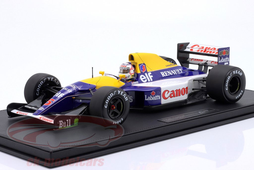 N. Mansell Williams FW14B #5 vinder Britisk GP formel 1 Verdensmester 1992 1:12 GP Replicas