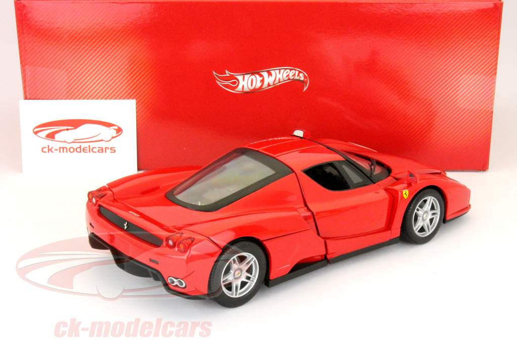 2台❗️HOT WHEELS CLASSICS 1:18 FERRARI HotWheels 1:18 Ferrari Enzo red 56293 model car 56293