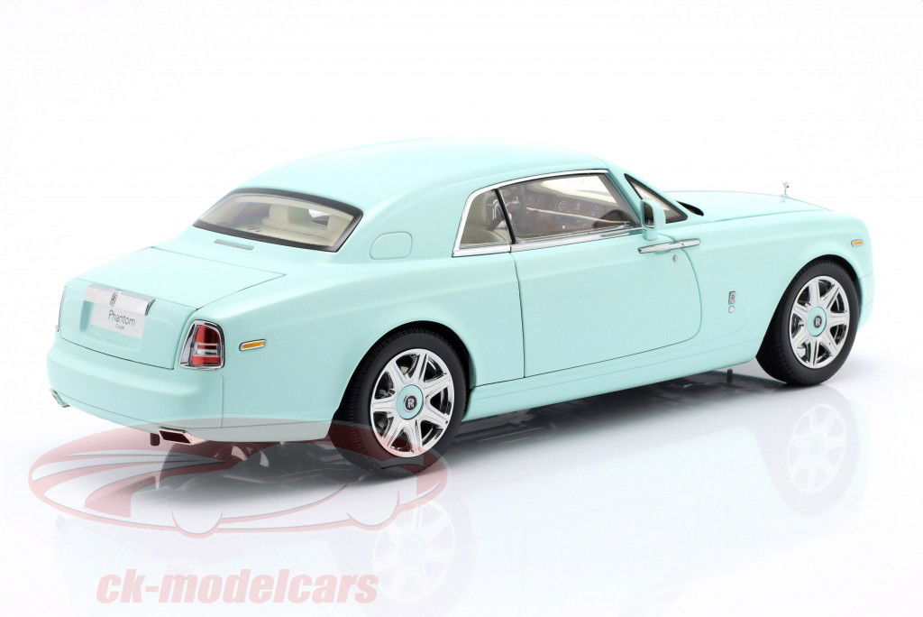 Rolls Royce Phantom Coupe 双门 建造年份 2008 绿松石 1:18 Kyosho