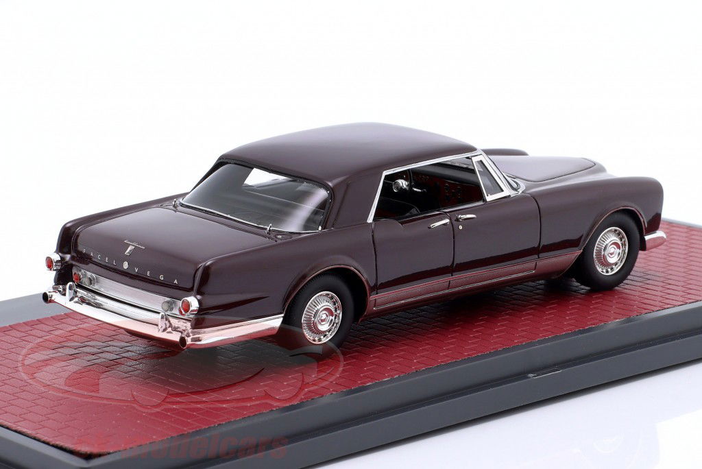 Facel-Vega Excellence EX2 Byggeår 1962 rødbrun 1:43 Matrix