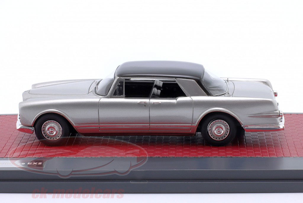 Facel-Vega Excellence EX2 Byggeår 1962 sølv 1:43 Matrix