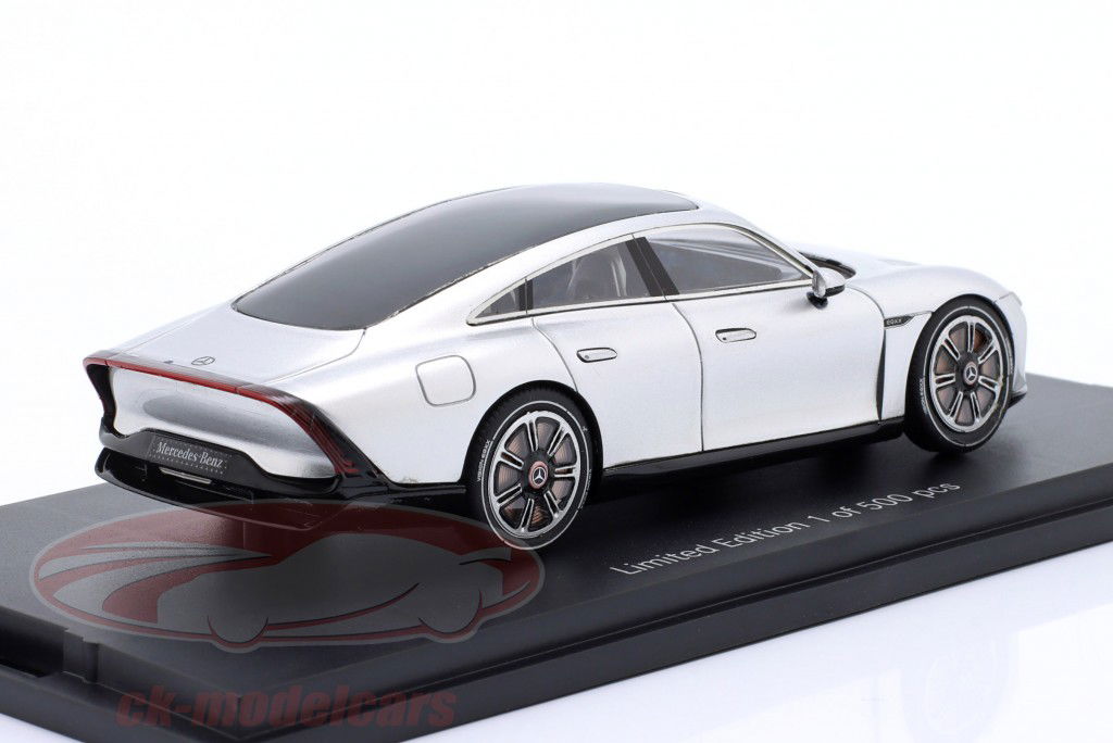 Mercedes-Benz Vision EQXX aluminum silver 1:43 AutoCult