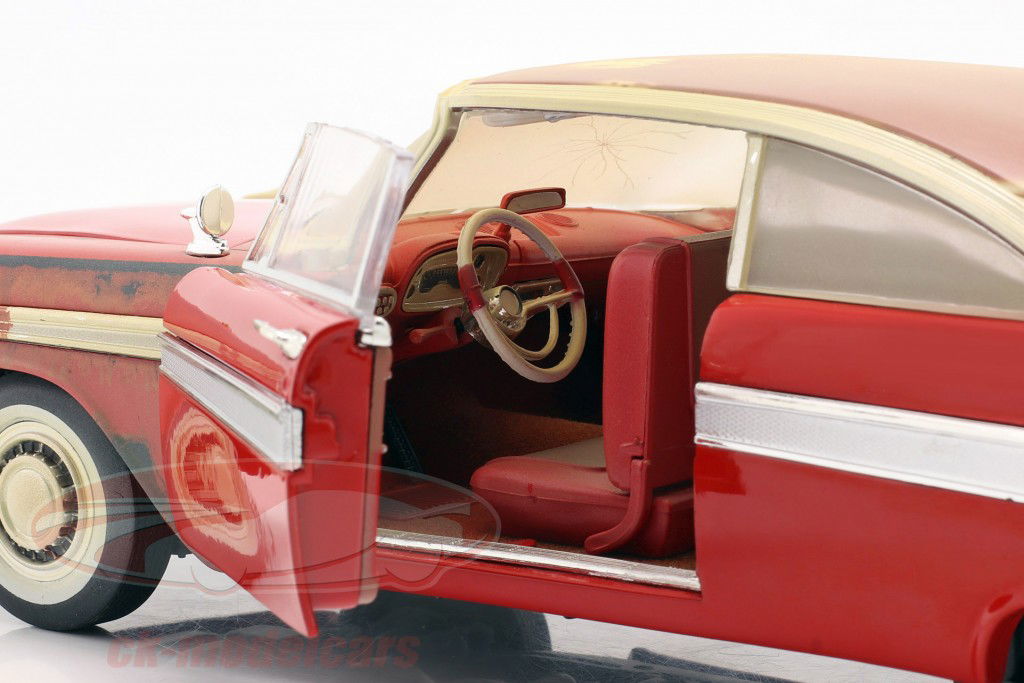 Plymouth Fury year 1958 Movie Christine (1983) red /white 1:18 AutoWorld