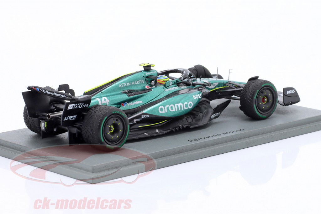 Fernando Alonso Aston Martin AMR24 #14 6ème Canada GP formule 1 2024 1:43 Spark