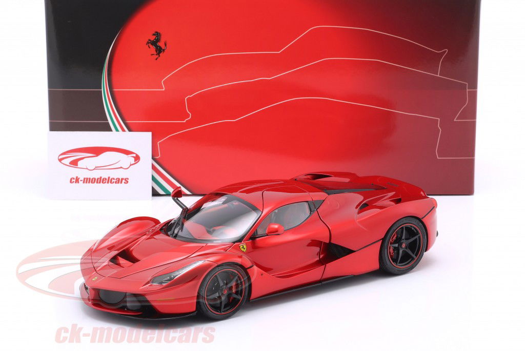 Ferrari LaFerrari Lewis Hamilton красный металлический 1:18 BBR