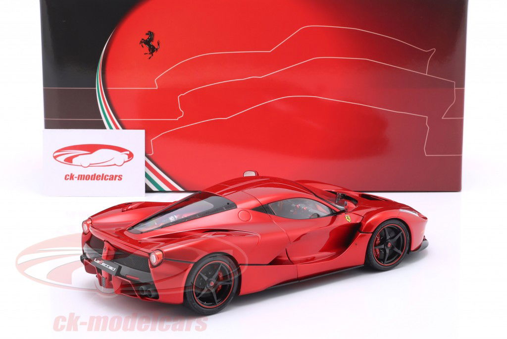 Ferrari LaFerrari Lewis Hamilton красный металлический 1:18 BBR
