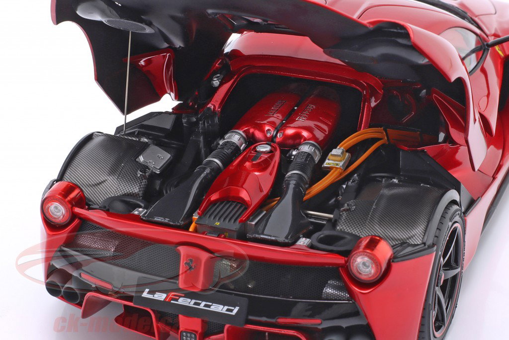 Ferrari LaFerrari Lewis Hamilton красный металлический 1:18 BBR
