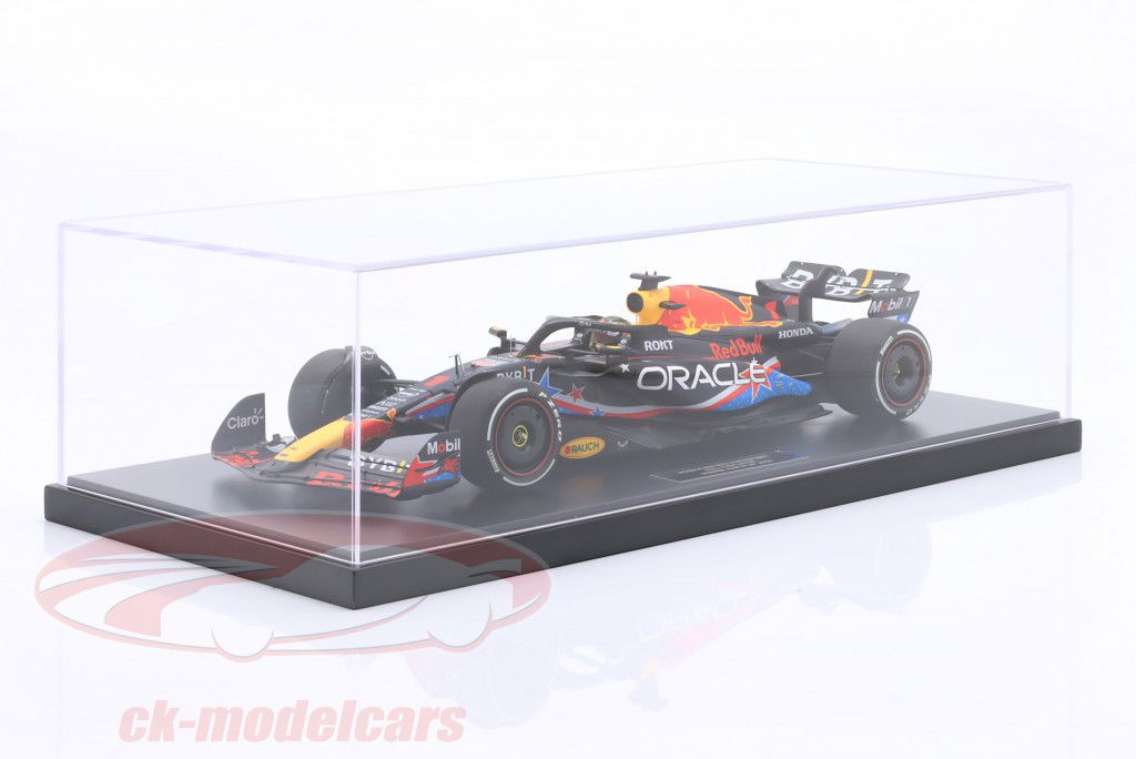 M. Verstappen Red Bull RB19 #1 Winner USA GP Formula 1 World Champion 2023 1:12 Minichamps
