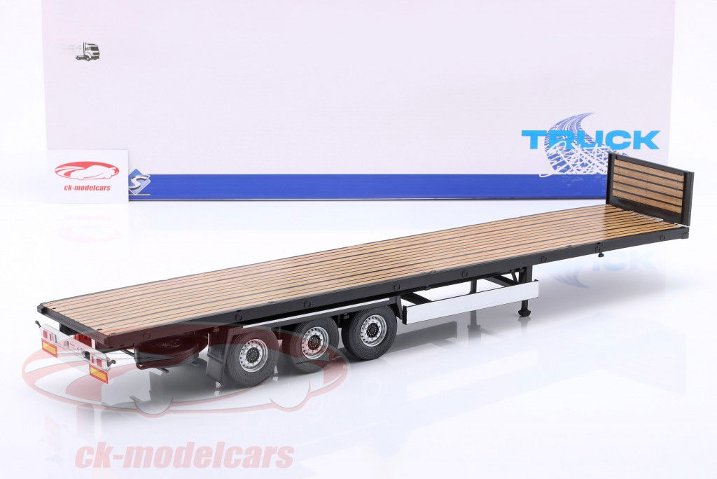 輸送トレーラー 2023 黒 / ライトブラウン 1:24 Solido