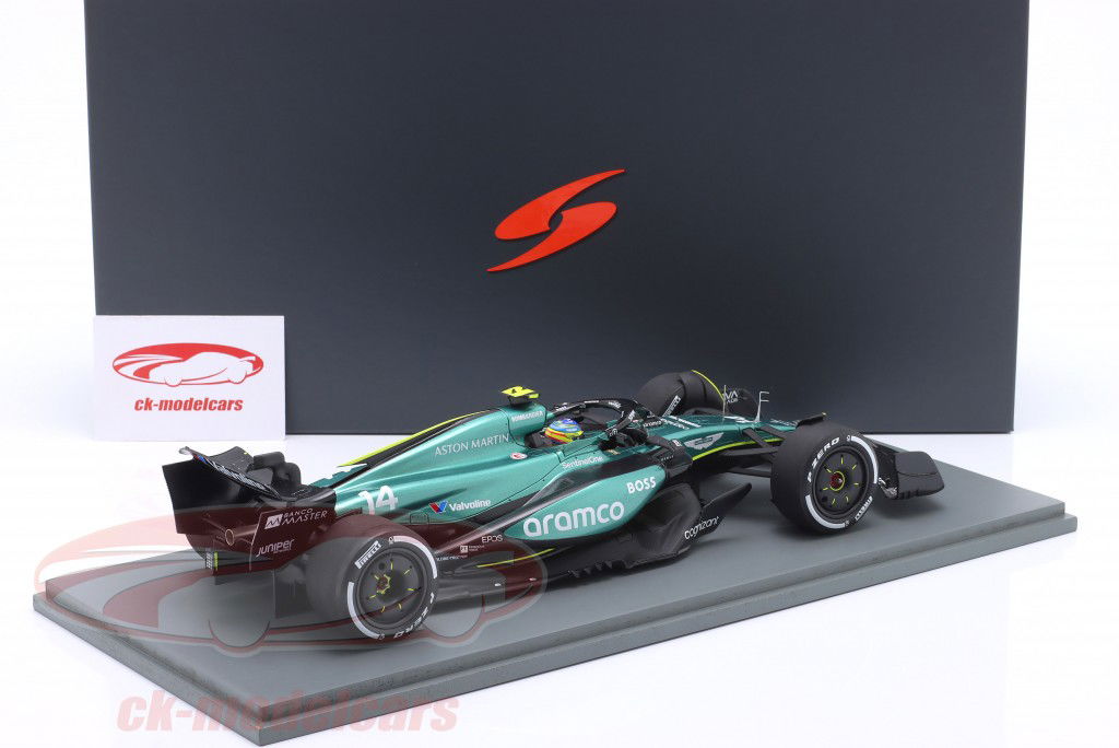 Fernando Alonso Aston Martin AMR24 #14 5e Saoedi Arabië GP formule 1 2024 1:18 Spark