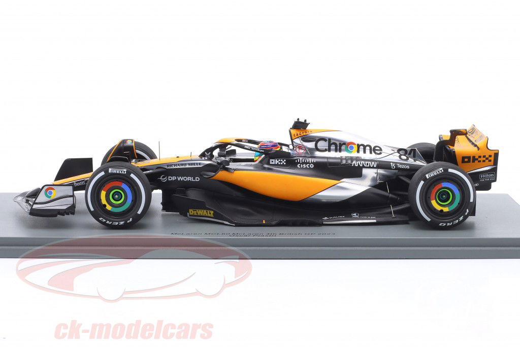 Spark 1:18 Oscar Piastri McLaren MCL60 #81 4th British GP