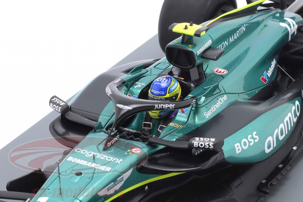 Fernando Alonso Aston Martin AMR24 #14 5e Saoedi Arabië GP formule 1 2024 1:18 Spark