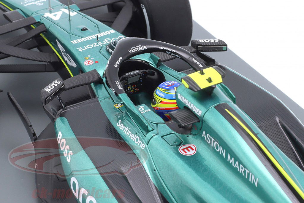 Fernando Alonso Aston Martin AMR24 #14 5e Saoedi Arabië GP formule 1 2024 1:18 Spark