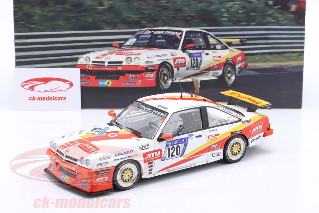 Opel Manta #120 24h Nürburgring 2018 Beckmann, Hass, Strycek, Schulten 1:18 WERK83