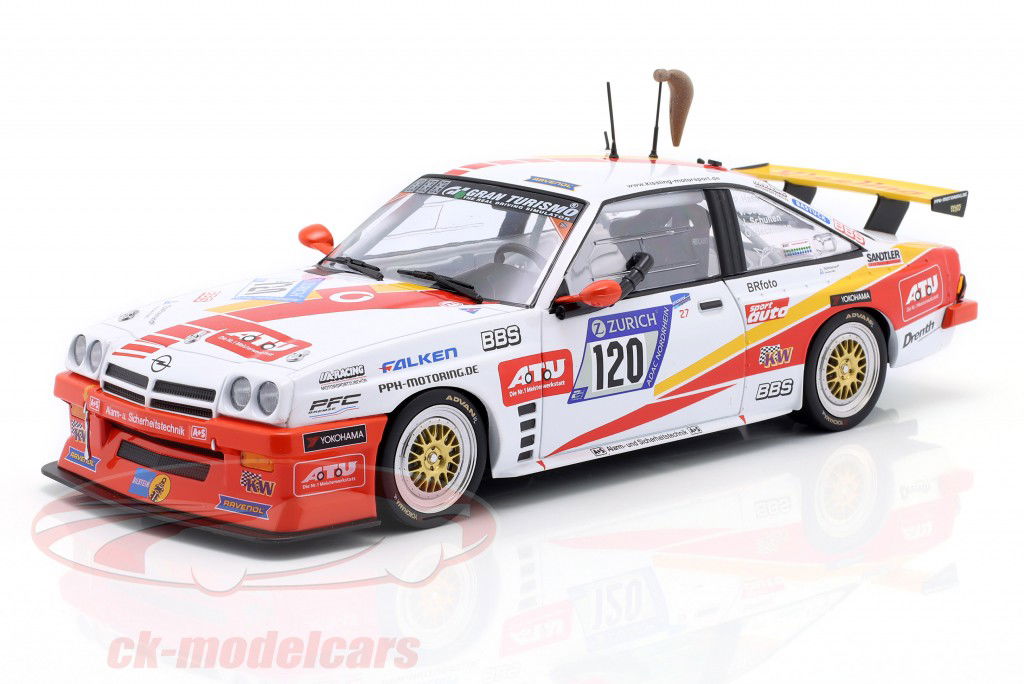 Opel Manta #120 24h Nürburgring 2018 Beckmann, Hass, Strycek, Schulten 1:18 WERK83