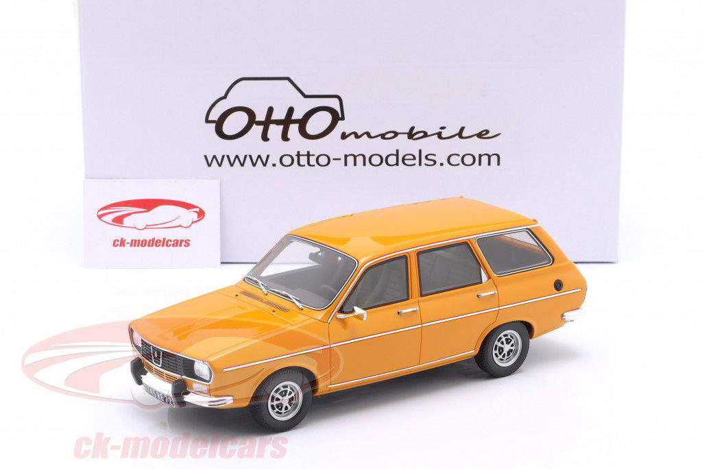 Renault 12 TS Break Byggeår 1975 orange 1:18 OttOmobile
