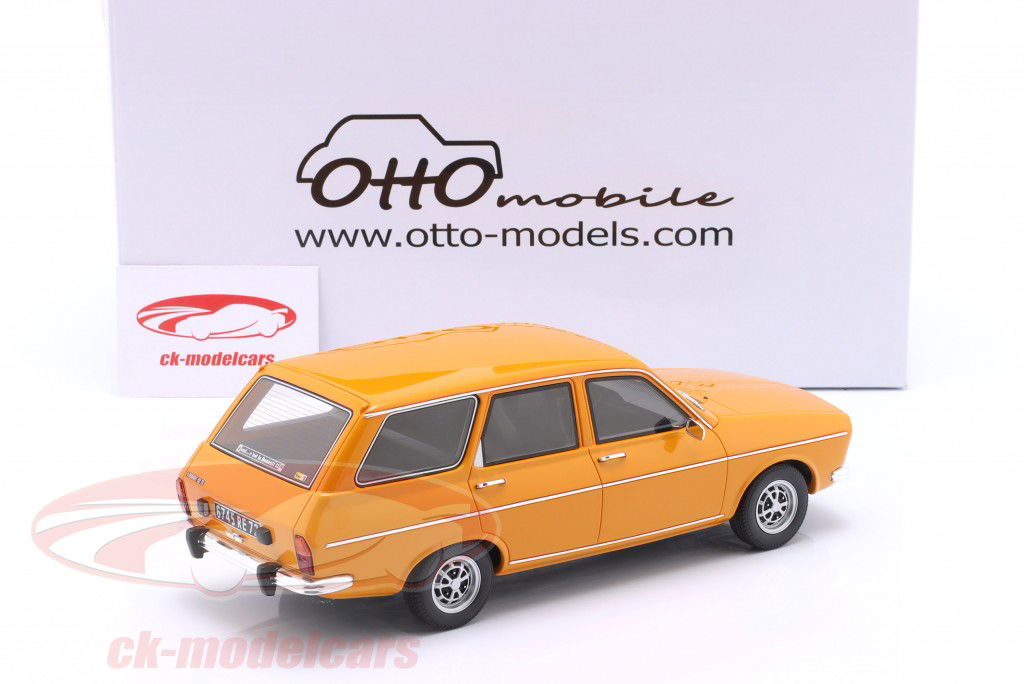 Renault 12 TS Break Année de construction 1975 orange 1:18 OttOmobile