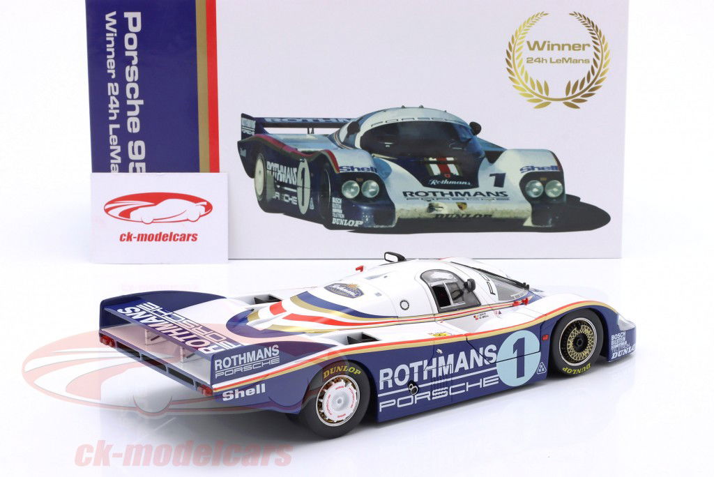 Porsche 956 LH #1 vincitore 24h LeMans 1982 Ickx, Bell 1:18 WERK83