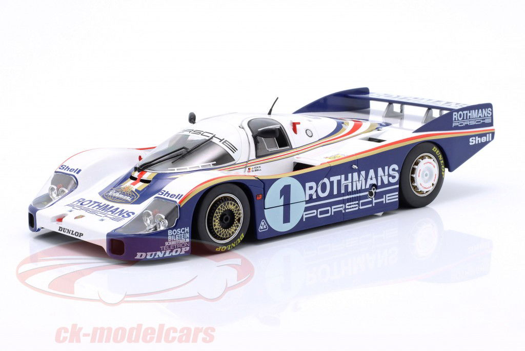Porsche 956 LH #1 vincitore 24h LeMans 1982 Ickx, Bell 1:18 WERK83
