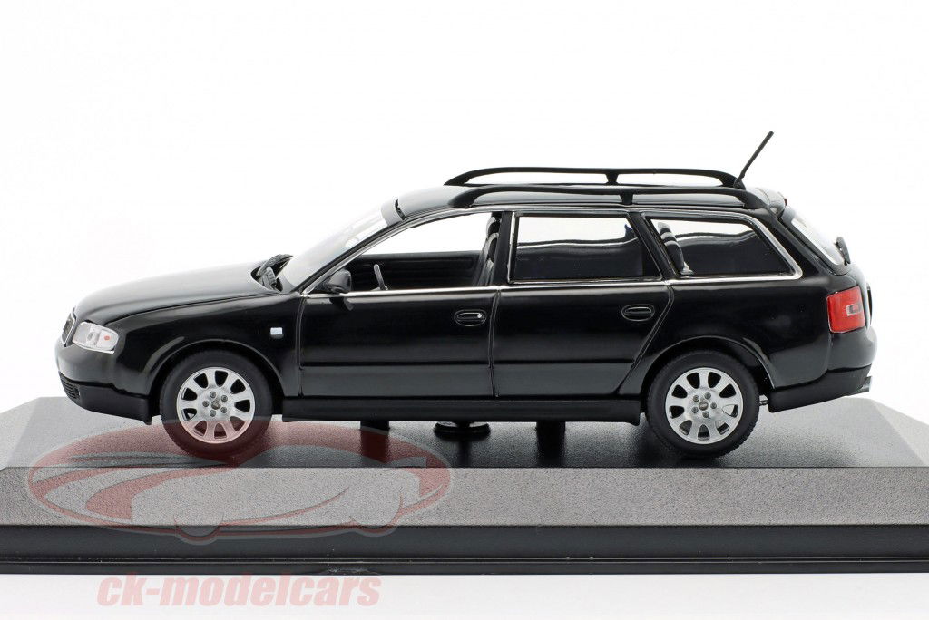 Audi A6 Avant Année de construction 1997 noir 1:43 Minichamps