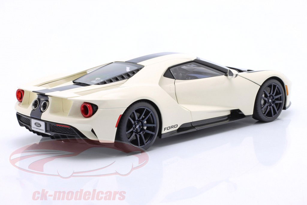 Ford GT 2022 '64 Prototype Heritage Edition Wimbledon белый 1:18 AUTOart
