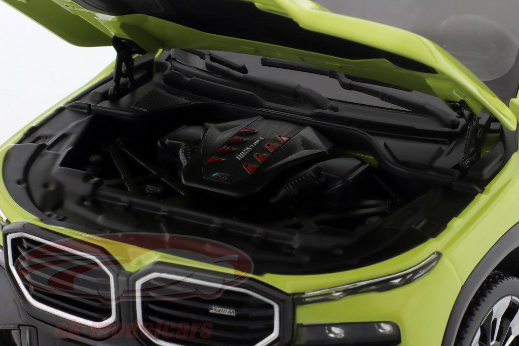 BMW XM (G09) SUV Année de construction 2023 Sao Paulo jaune 1:18 Minichamps