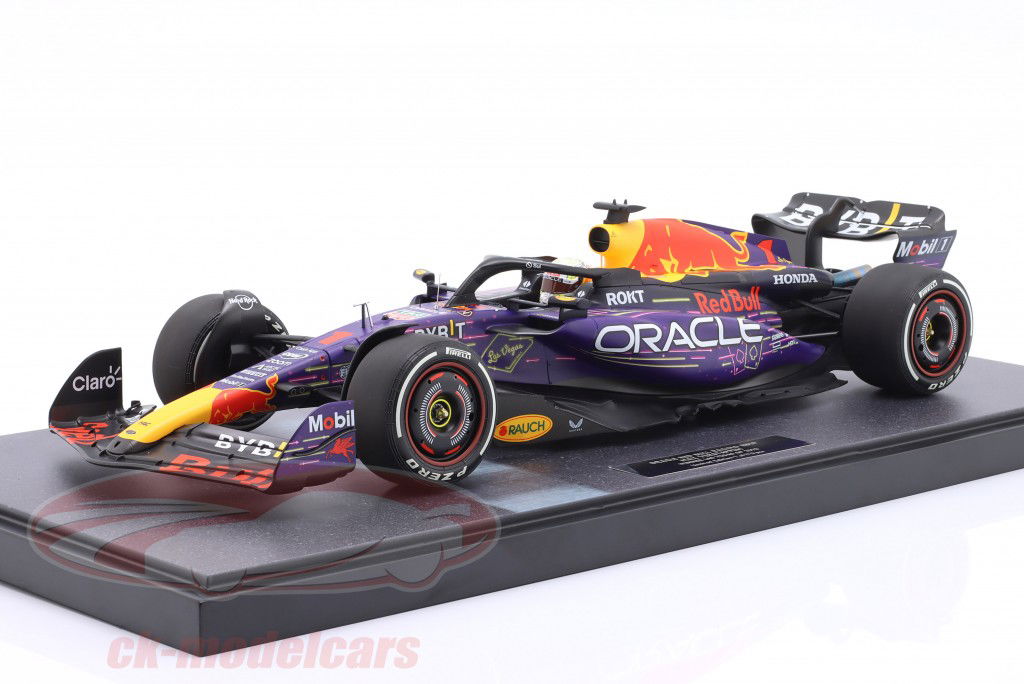 Max Verstappen Red Bull RB19 #1 优胜者 Las Vegas GP 公式 1 世界冠军 2023 1:12 Minichamps