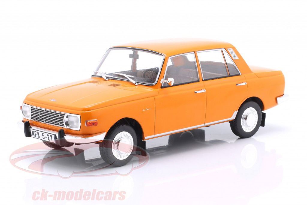 Wartburg 353 Année de construction 1967 orange 1:18 ModelCar Group