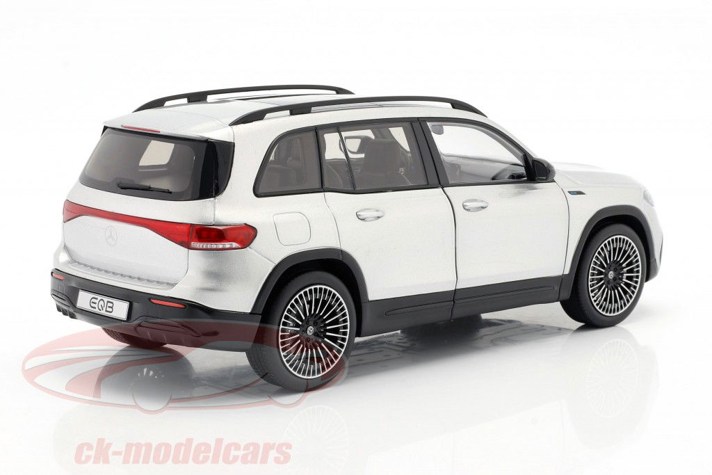Mercedes-Benz EQB Год постройки 2021 иридий серебро 1:18 NZG