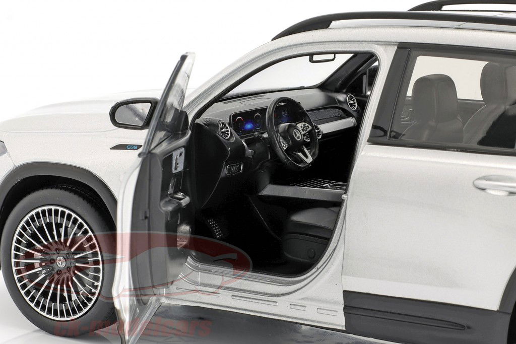 Mercedes-Benz EQB Anno di costruzione 2021 argento iridio 1:18 NZG