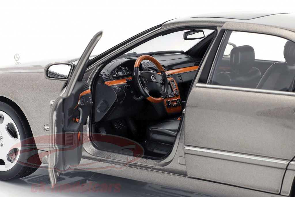 Mercedes-Benz S 600 (V220) year 2000-2005 cubanite silver 1:18 Norev