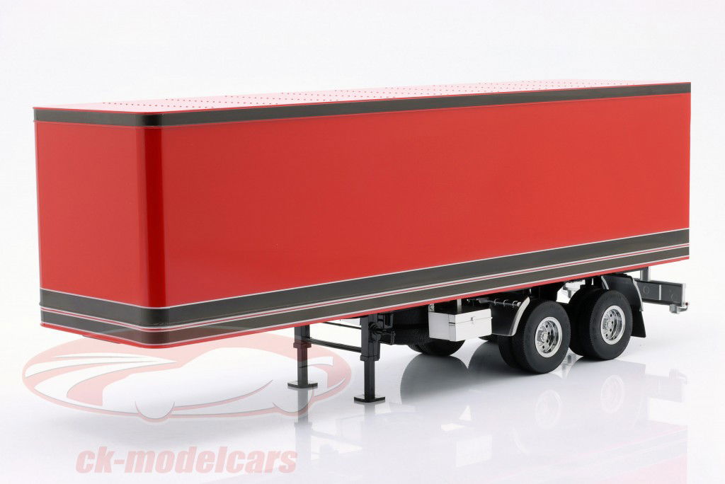 semi-trailer red / black 1:18 Road Kings