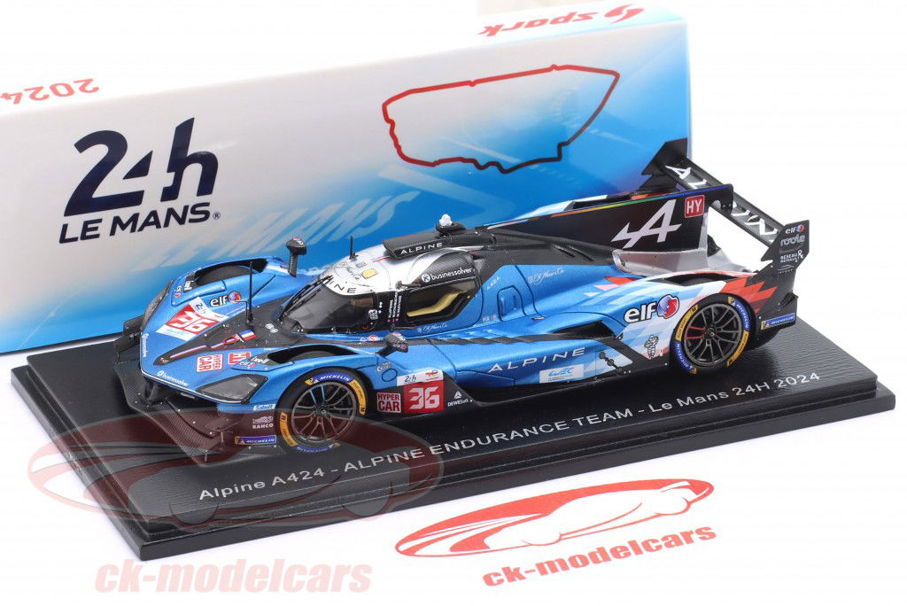Spark スパーク アルピーヌ A424 ルマン 24H 2024 SPARK 1/43 – ALPINE A424 – 24h ル・マン 2024 - Little Bolide