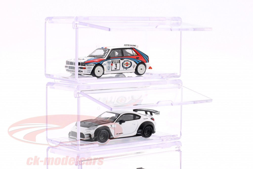 Vitrina de torre transparente para 5 coches modelo 1:64 DiecastStorage